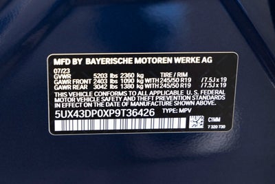 2023 BMW X3 sDrive30i