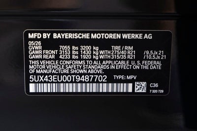 2026 BMW X5 xDrive50e