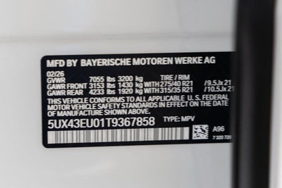 2026 BMW X5 xDrive50e