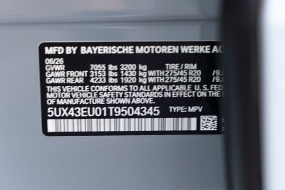 2026 BMW X5 xDrive50e