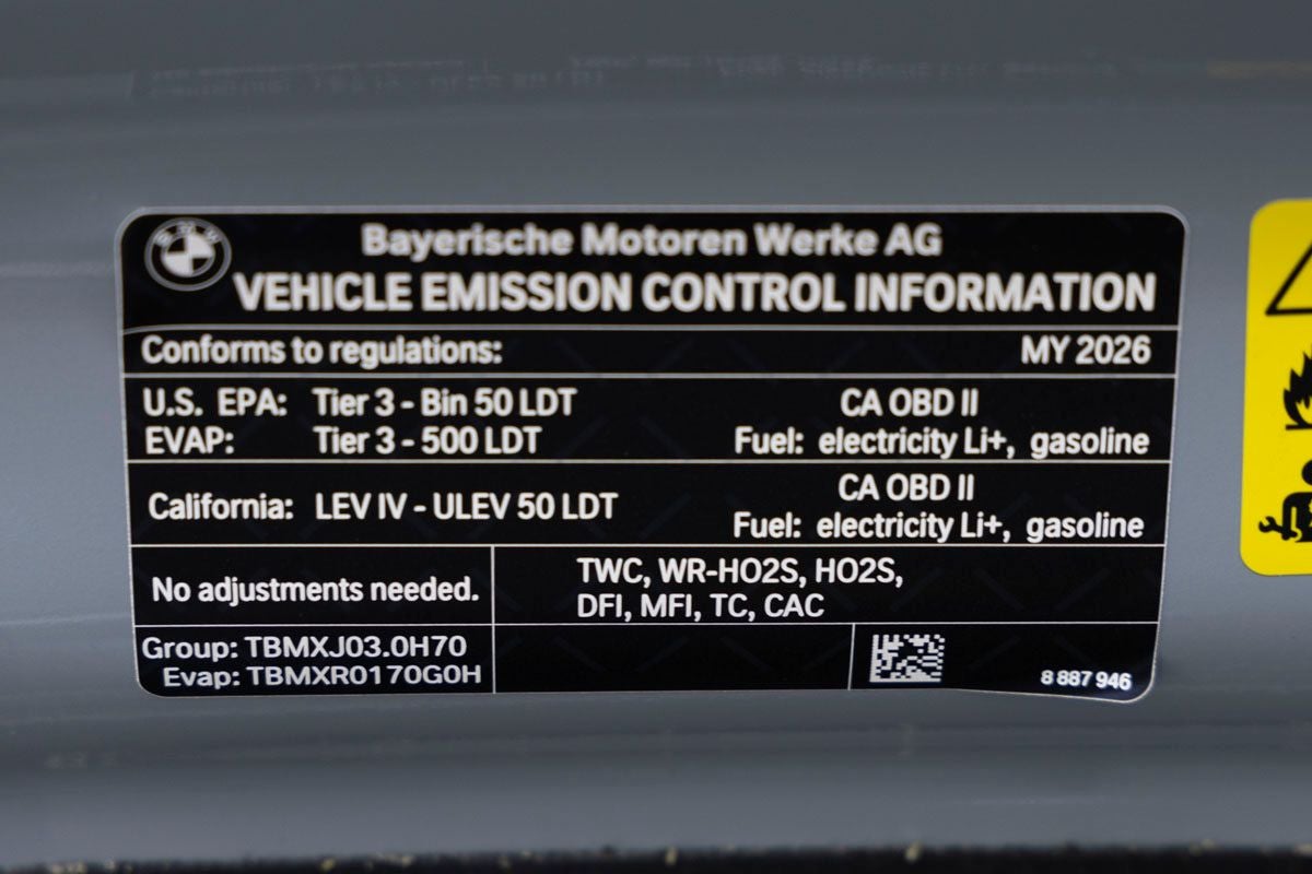 2026 BMW X5 xDrive50e