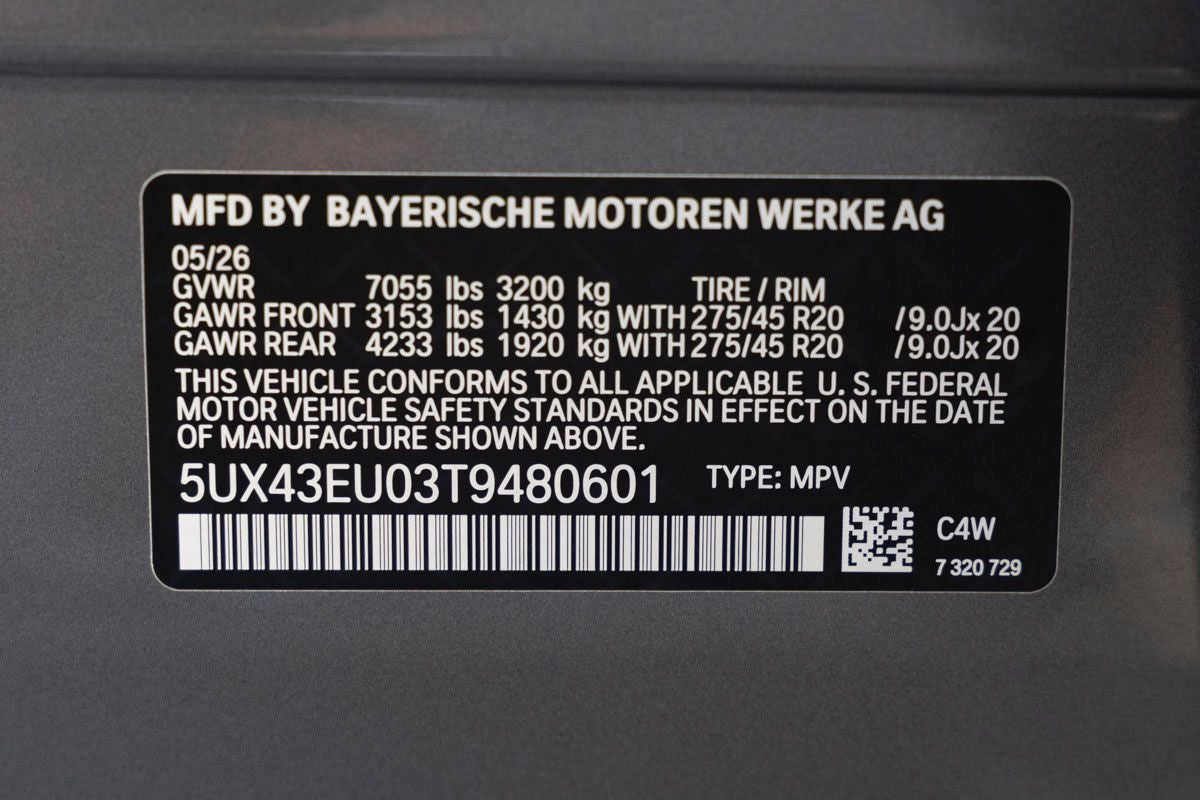 2026 BMW X5 xDrive50e