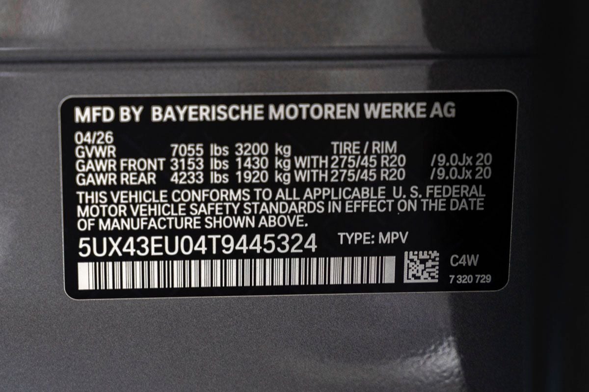2026 BMW X5 xDrive50e