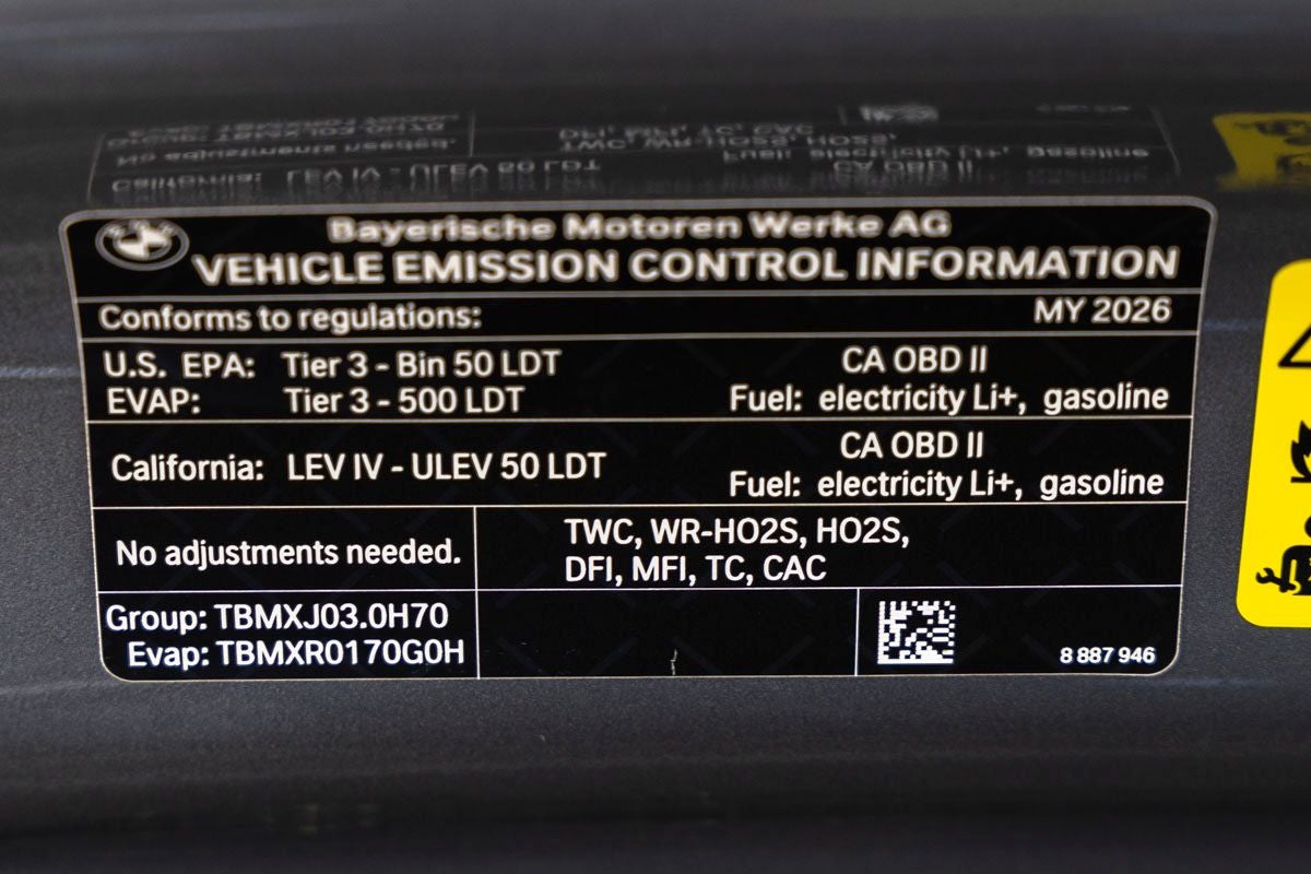 2026 BMW X5 xDrive50e