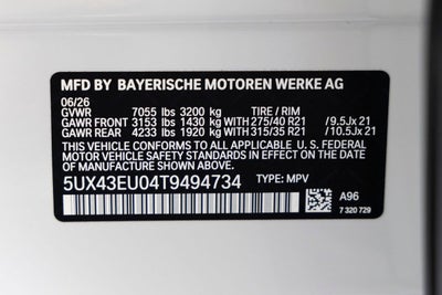 2026 BMW X5 xDrive50e
