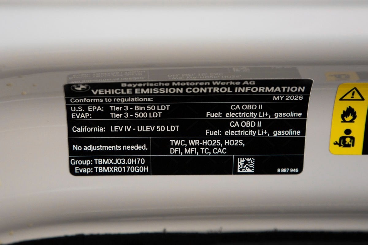 2026 BMW X5 xDrive50e