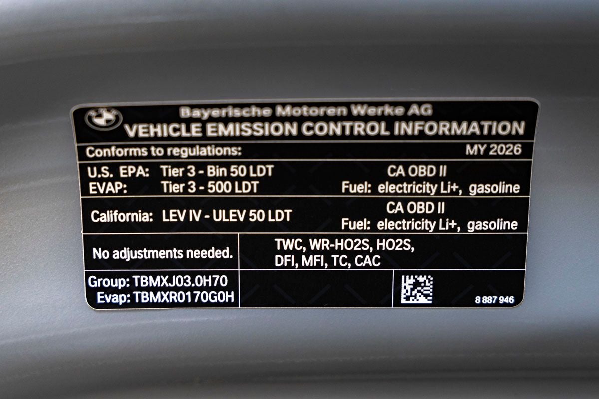 2026 BMW X5 xDrive50e