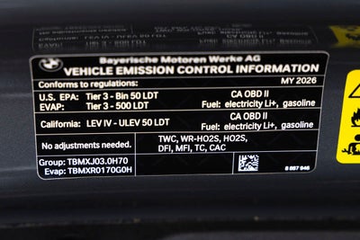 2026 BMW X5 xDrive50e