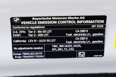 2026 BMW X5 xDrive50e