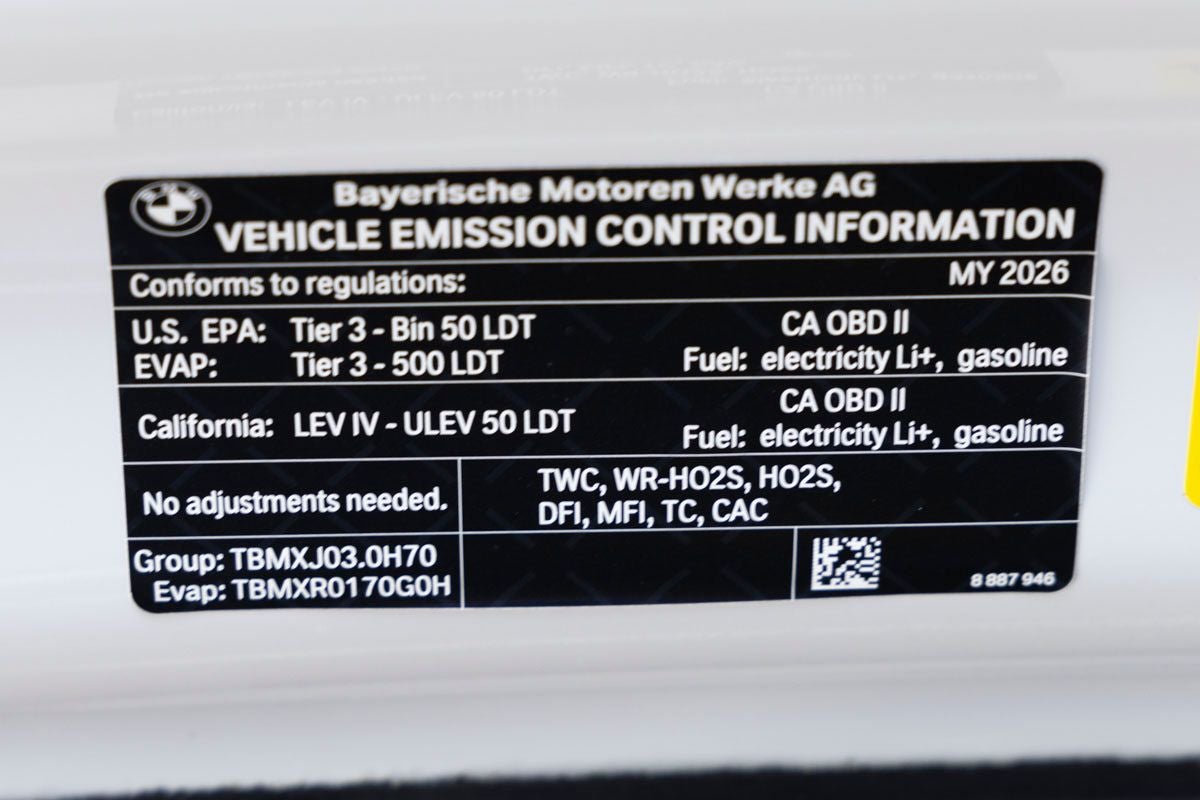 2026 BMW X5 xDrive50e