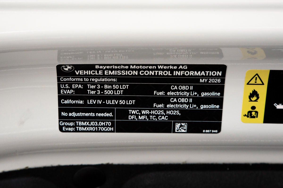 2026 BMW X5 xDrive50e
