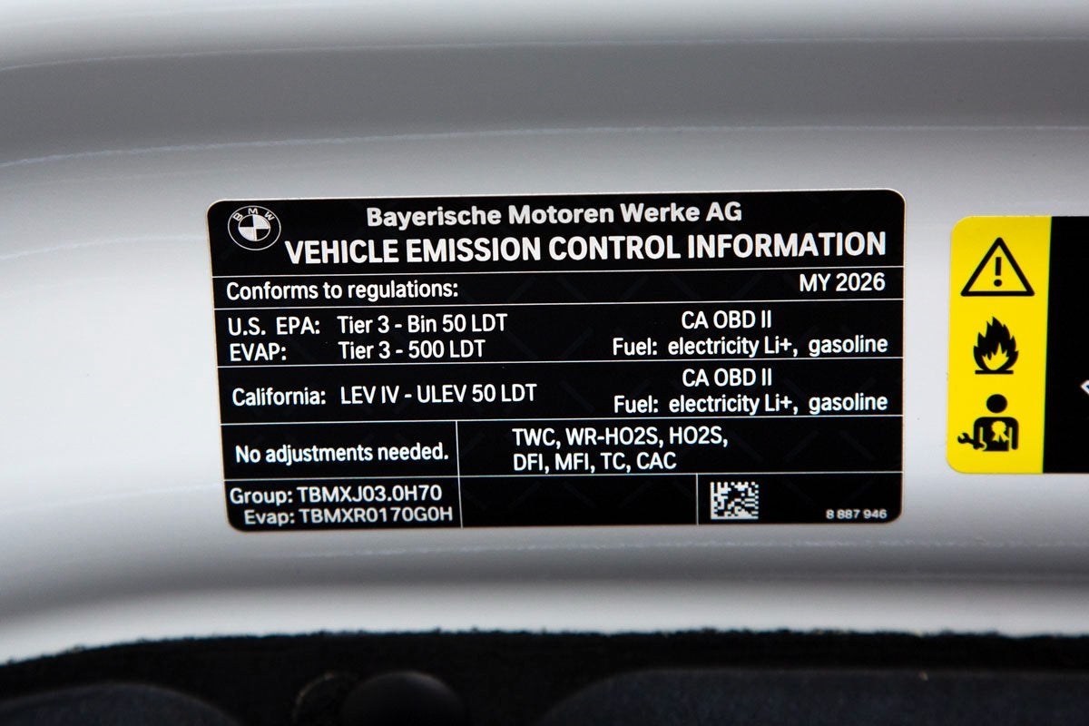 2026 BMW X5 xDrive50e