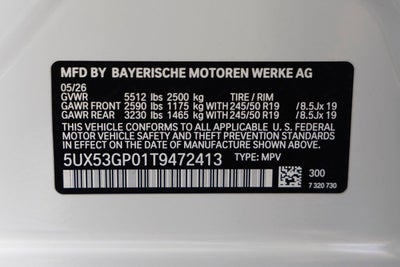 2026 BMW X3 30 xDrive