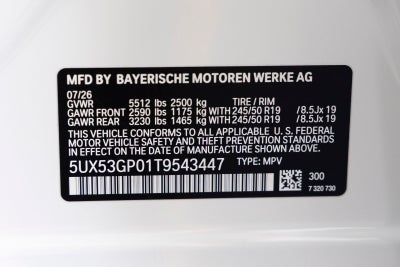 2026 BMW X3 30 xDrive