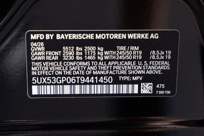 2026 BMW X3 30 xDrive