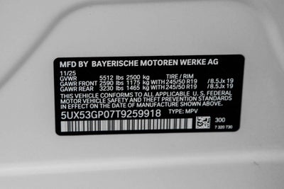 2026 BMW X3 30 xDrive