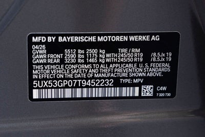 2026 BMW X3 30 xDrive