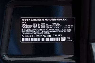 2027 BMW X5 Base