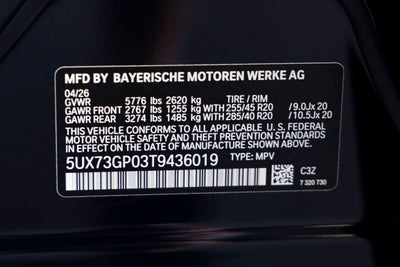2026 BMW X3 M50 xDrive