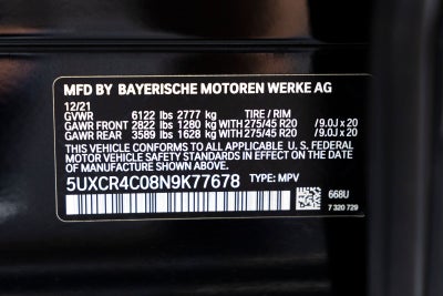 2022 BMW X5 sDrive40i