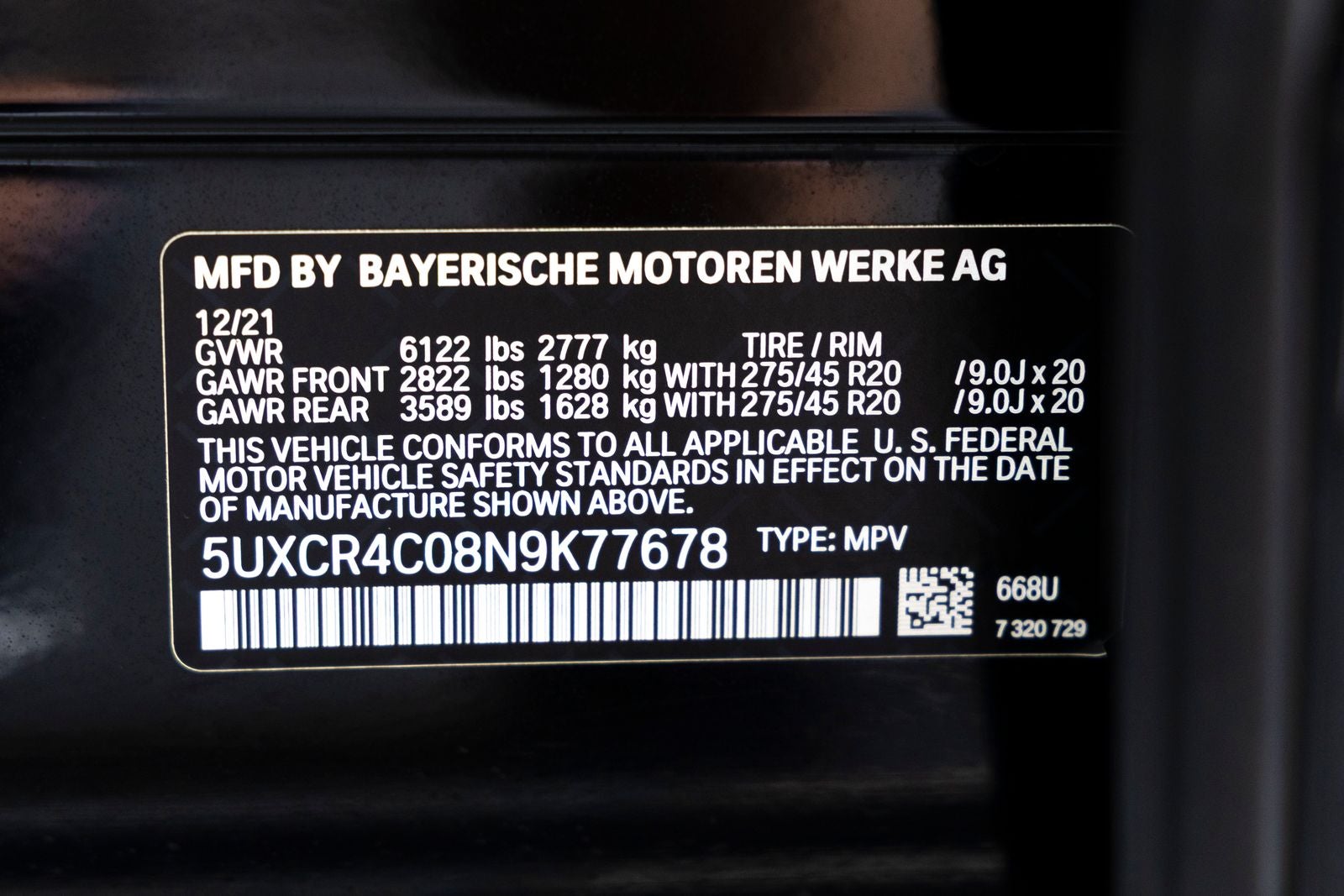 2022 BMW X5 sDrive40i