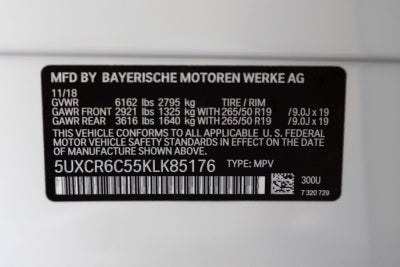 2019 BMW X5 xDrive40i