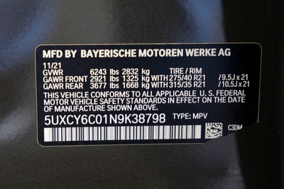 2022 BMW X6 xDrive40i