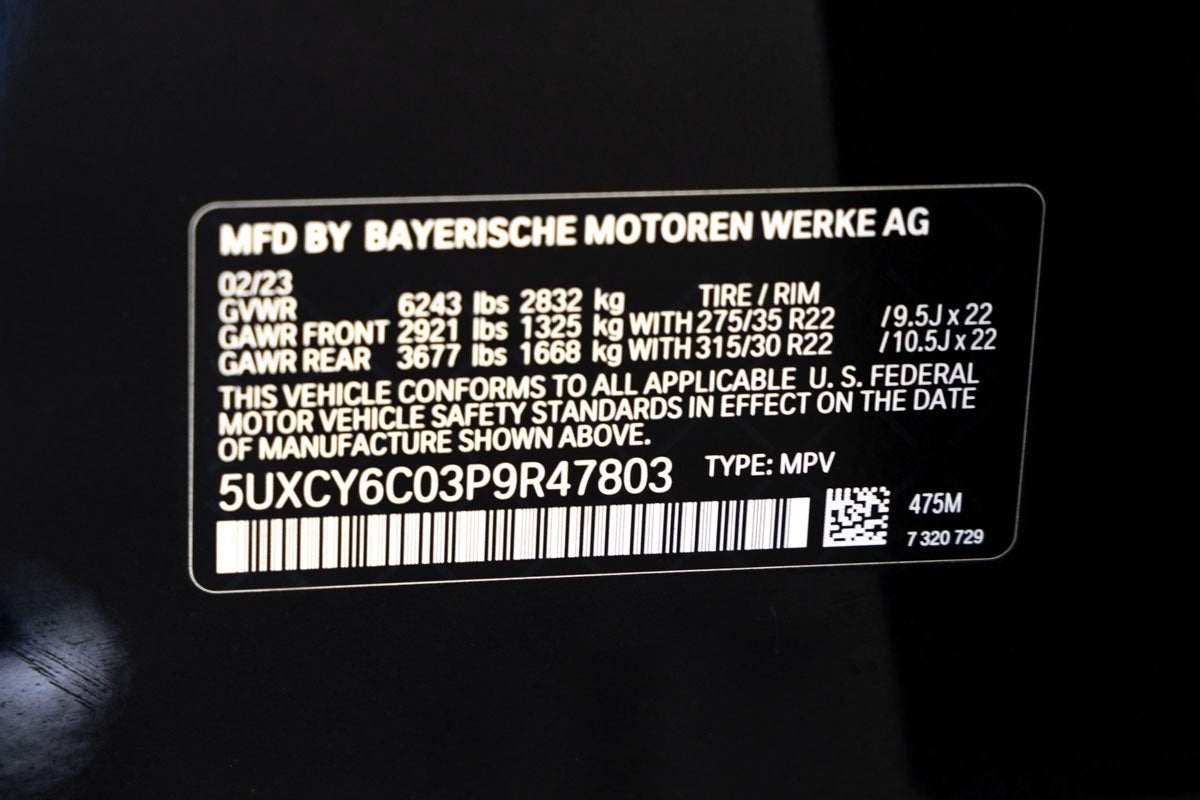 2023 BMW X6 xDrive40i