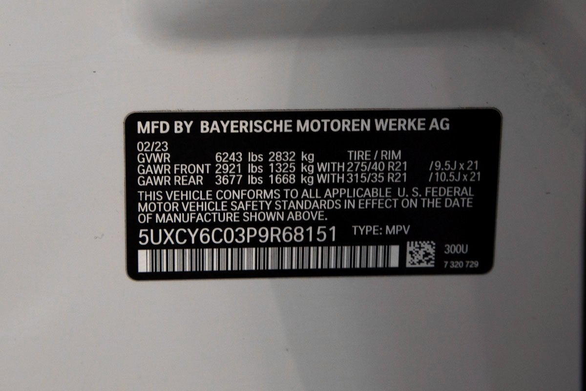 2023 BMW X6 xDrive40i