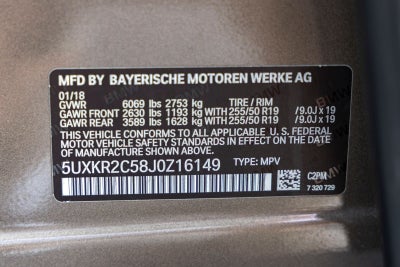 2018 BMW X5 sDrive35i