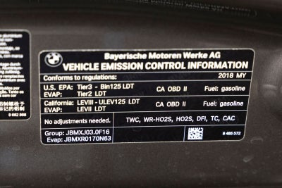 2018 BMW X5 sDrive35i