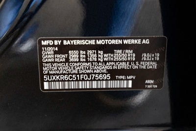 2015 BMW X5 xDrive50i