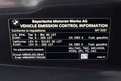 2021 BMW X3 sDrive30i