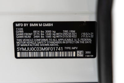 2021 BMW X5 Base