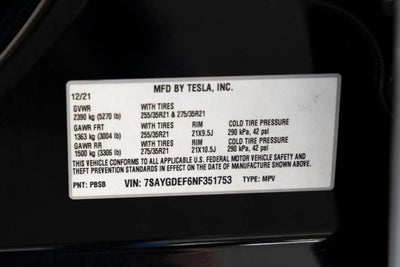 2022 Tesla Model Y Performance