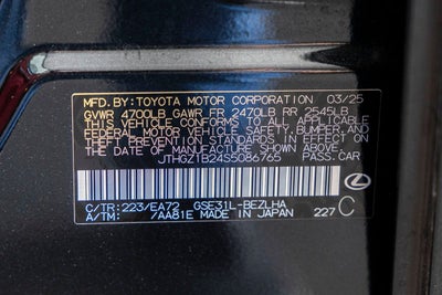 2025 Lexus IS 350 F SPORT