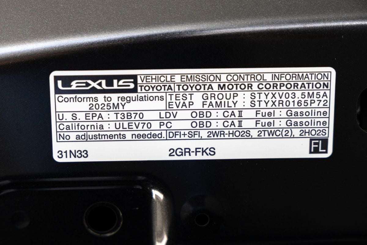 2025 Lexus IS 350 F SPORT