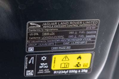 2018 Jaguar F-PACE 25t Prestige
