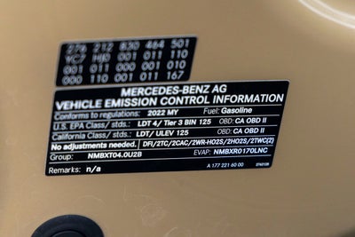 2022 Mercedes-Benz G-Class G 63 AMG® 4MATIC®