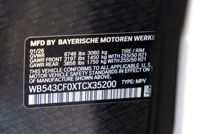 2026 BMW iX xDrive45