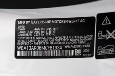 2021 BMW 440i xDrive M440i xDrive