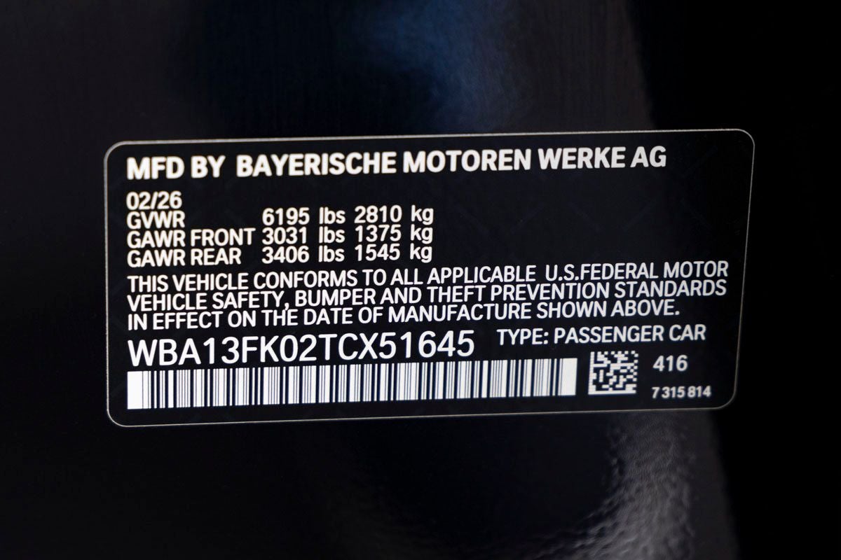 2026 BMW 5 Series 550e xDrive