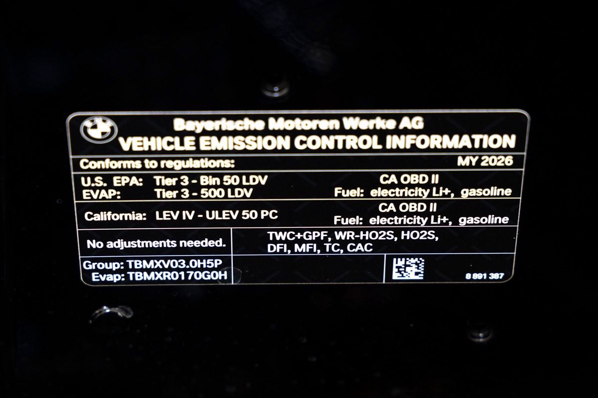2026 BMW 5 Series 550e xDrive