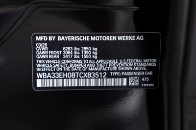 2026 BMW 740i 740i xDrive