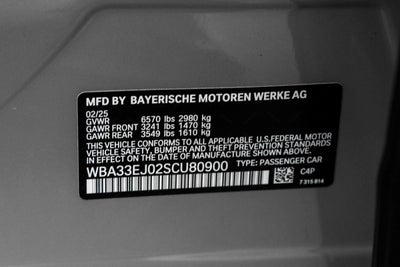 2025 BMW 760i 760i xDrive