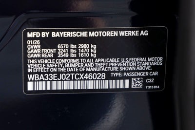 2026 BMW 7 Series 760i xDrive