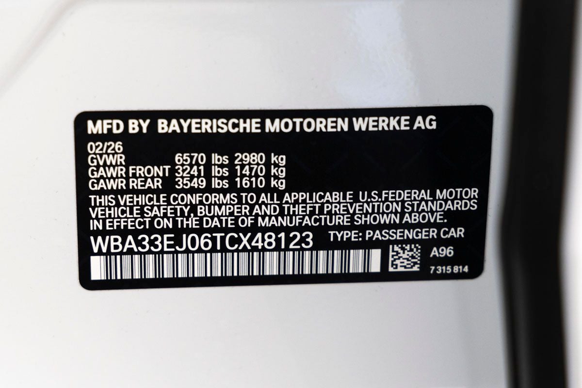 2026 BMW 760i 760i xDrive