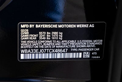 2026 BMW 760i 760i xDrive