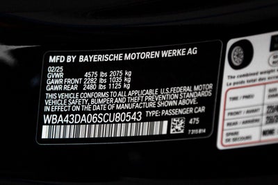 2025 BMW 4 Series 430i