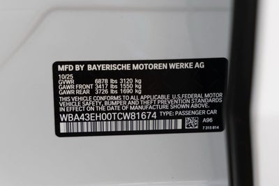 2026 BMW 750e xDrive 750e xDrive